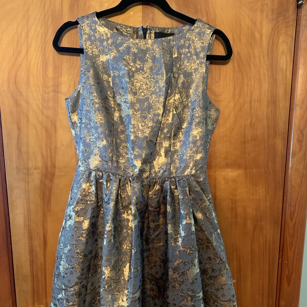 Metallic party dress from Cynthia Rowley